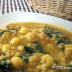 garbanzos con espinacas