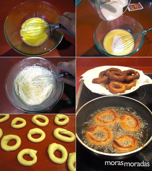 como hacer rosquillas