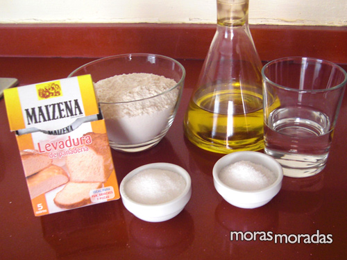 ingredientes para hacer masa de pizza