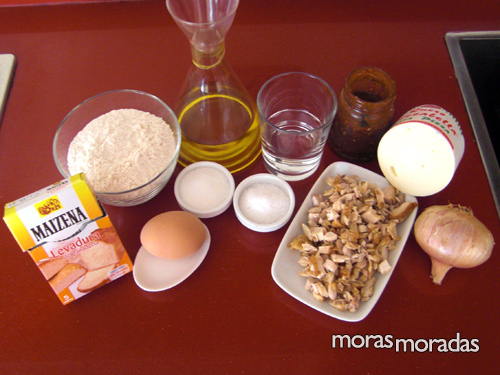 ingredientes para hacer una pizza de pollo a la barbacoa