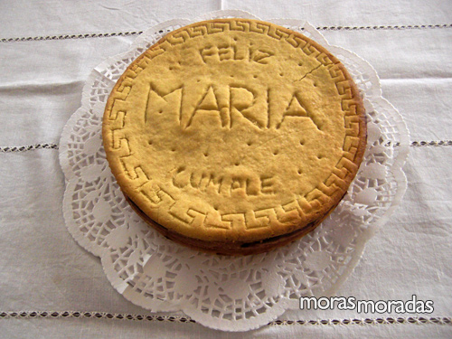 pastel de galleta María