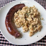 mongetes con butifarra