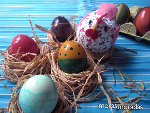 huevos de pascua decorados
