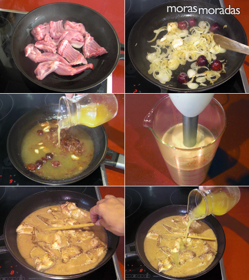 como hacer conejo con cerezas como hacer conejo con cerezas