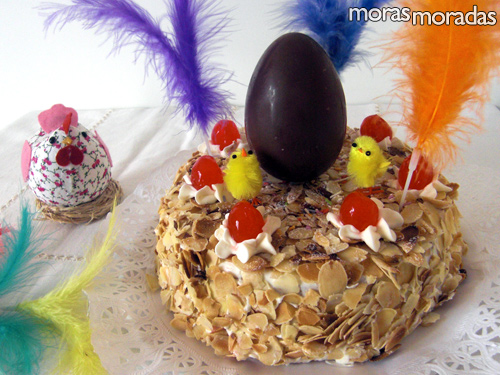 mona de pascua con tarta sara