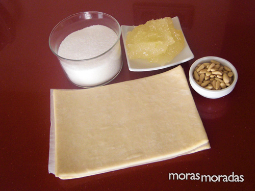 ingredientes para hacer una coca de San Juan con cabello de ángel ingredientes para hacer una coca de San Juan con cabello de ángel