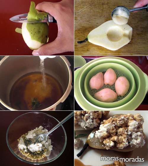 como preparar peras rellenas de requesón y nueces como preparar peras rellenas de requesón y nueces