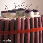 tarta de coco y cerezas tarta de coco y cerezas