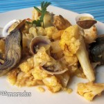 coliflor con almejas coliflor con almejas