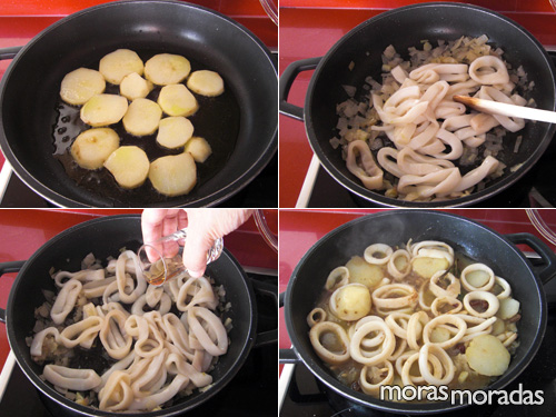 como hacer un guiso de calamares como hacer un guiso de calamares