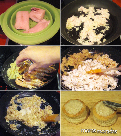 como hacer volovanes de pescado como hacer volovanes de pescado