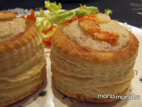 volovanes de pescado volovanes de pescado