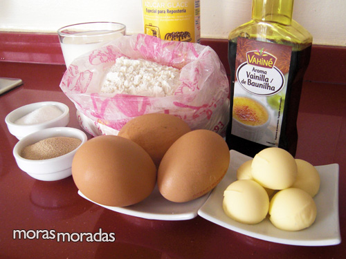 ingredientes para hacer dónuts ingredientes para hacer dónuts