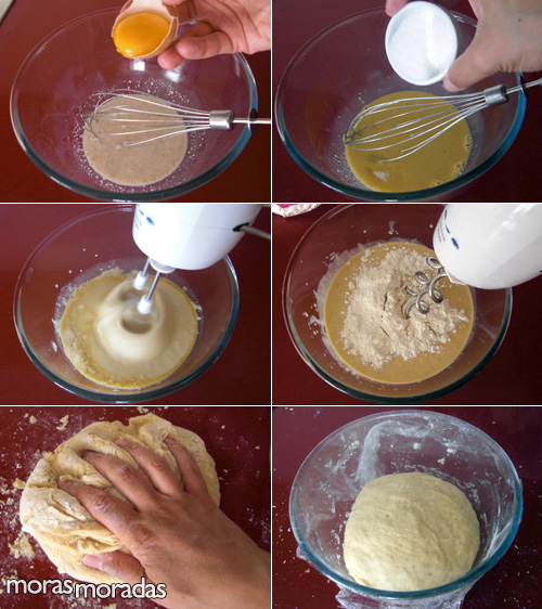 preparación de la masa de dónuts preparación de la masa de dónuts