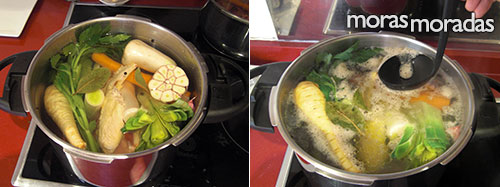 como hacer caldo de pollo como hacer caldo de pollo
