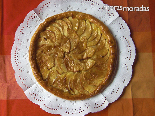 tarta de manzana con hojaldre tarta de manzana con hojaldre