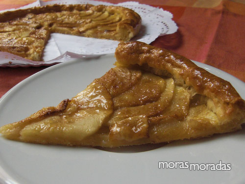 tarta de hojaldre y manzana tarta de hojaldre y manzana