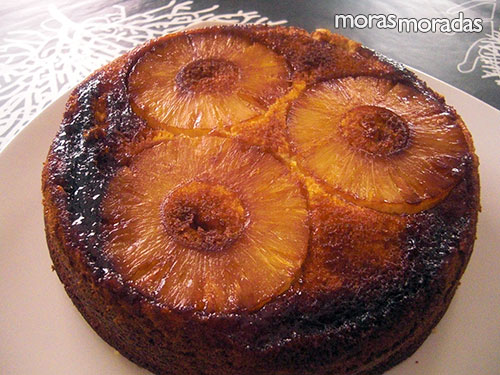 tarta de piña invertida