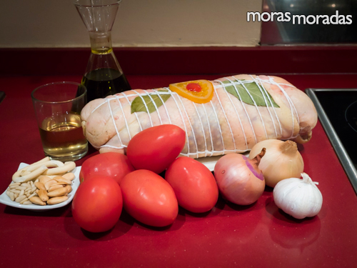 ingredientes para hacer pollo relleno